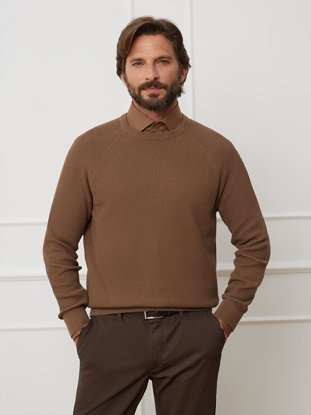 KAMELOWY SWETER KINLAY