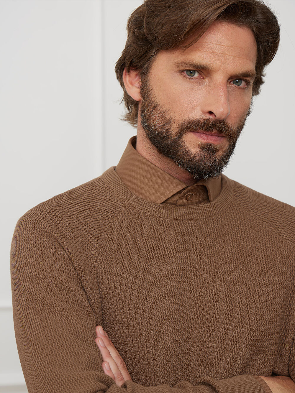 KAMELOWY SWETER KINLAY - 6