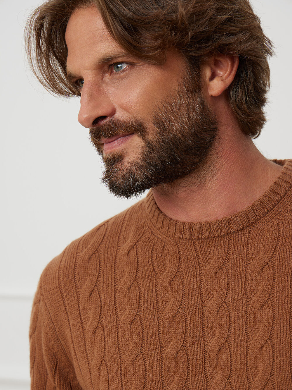 KAMELOWY SWETER FLINTON - 4