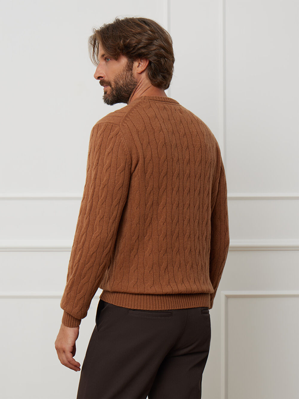 KAMELOWY SWETER FLINTON - 3