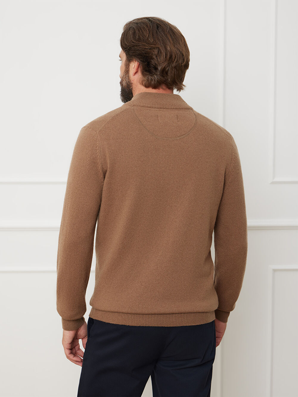 KAMELOWY SWETER BARNEY - 3