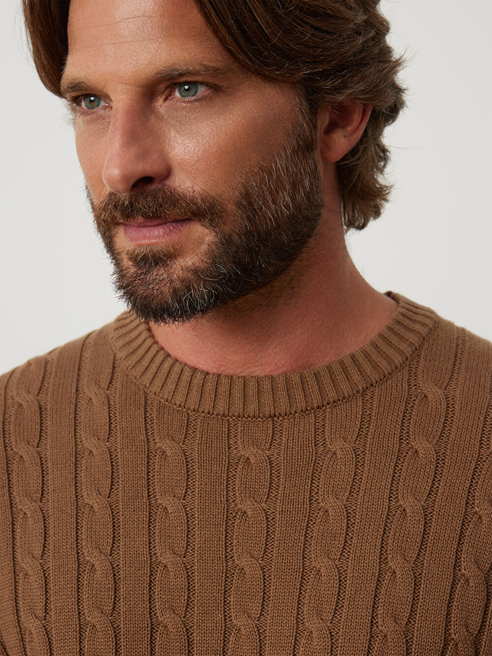 KAMELOWY SWETER CALARO - 4