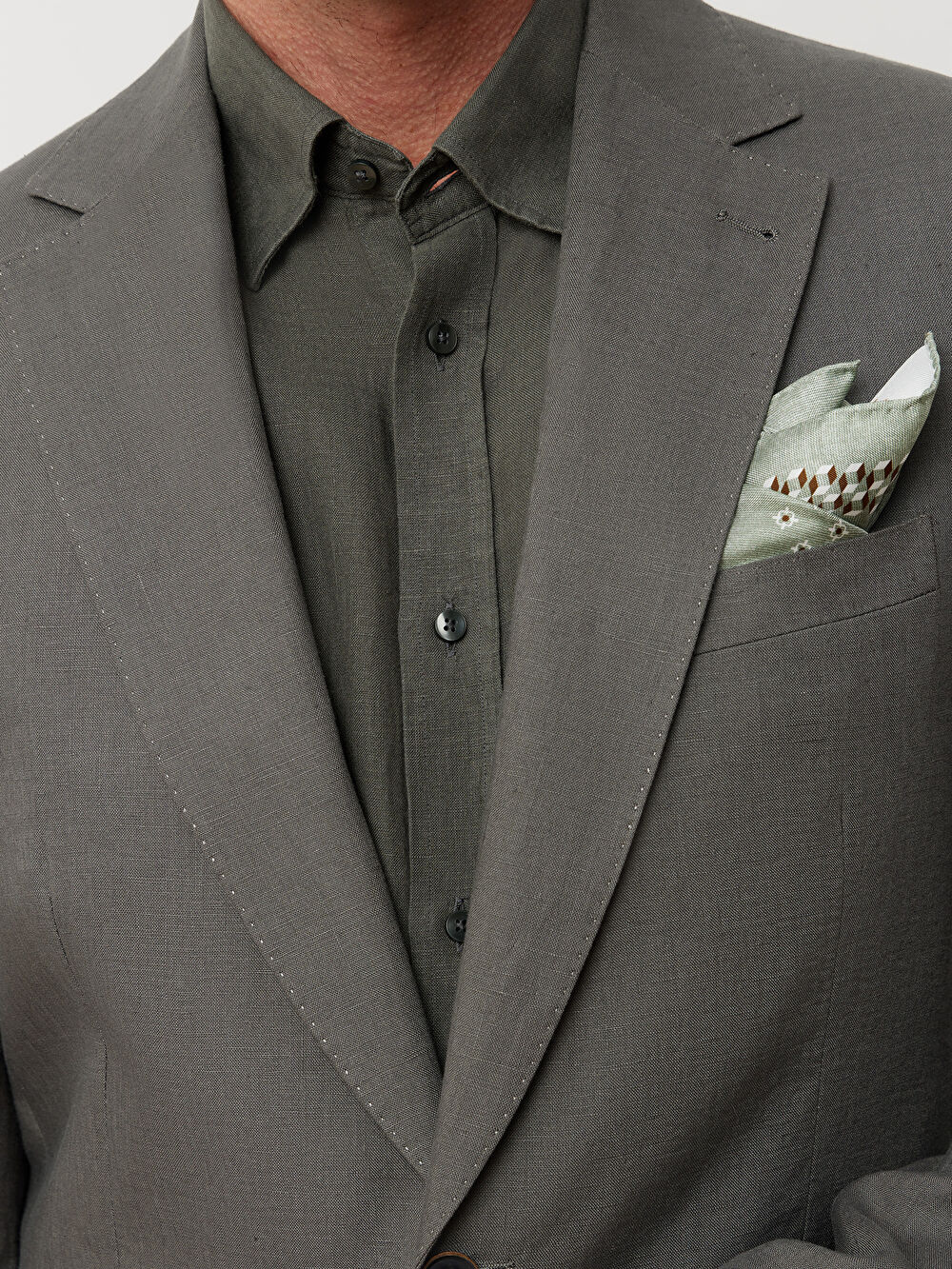 MARYNARKA KHAKI TURYN DO GARNITURU - MIKSUJ I ŁĄCZ - 6