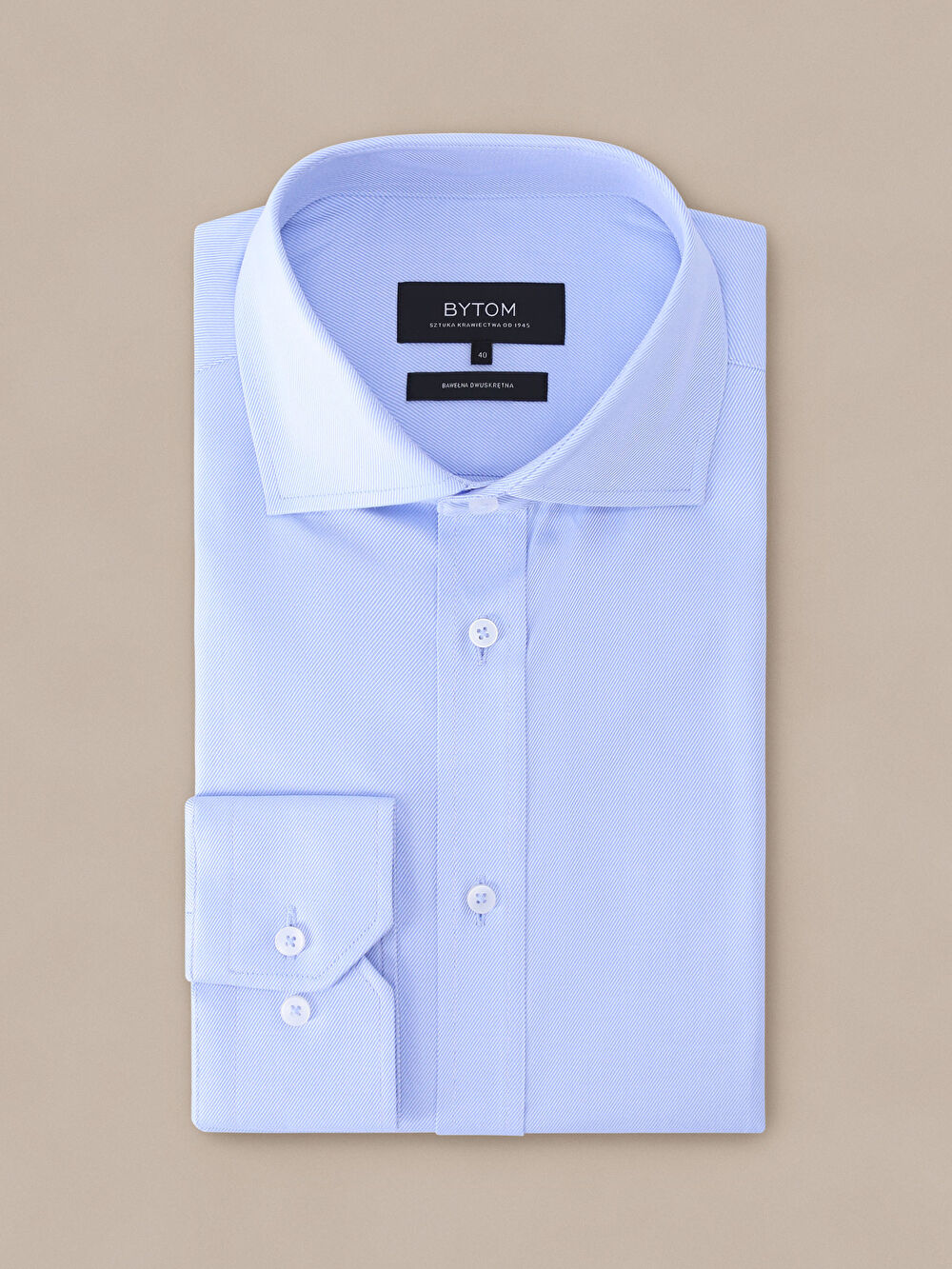 NIEBIESKA KOSZULA MONACO DŁUGI RĘKAW