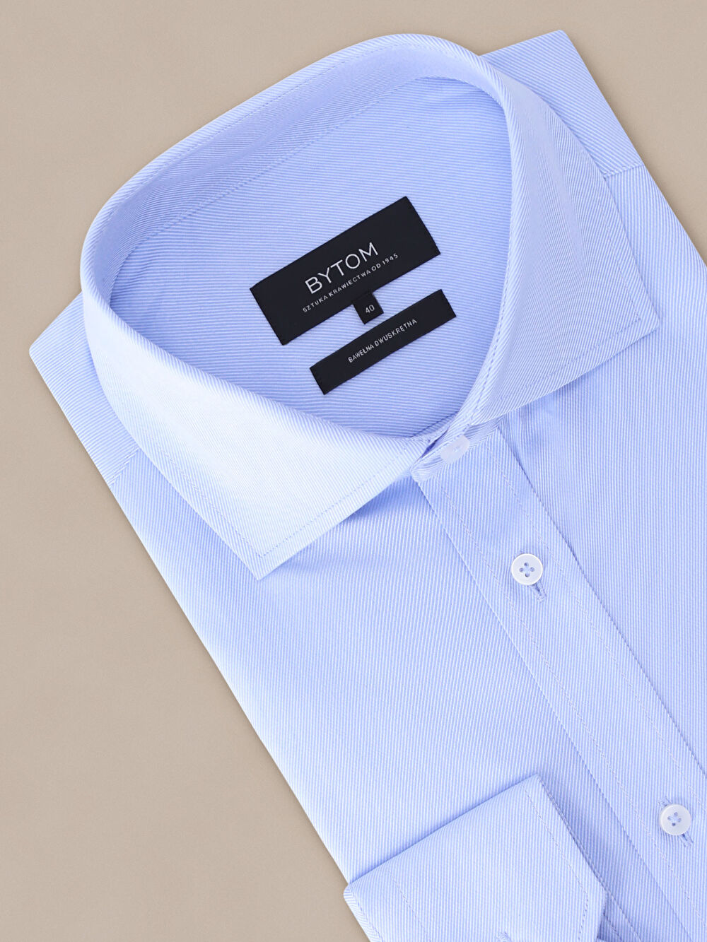 NIEBIESKA KOSZULA MONACO DŁUGI RĘKAW - 2