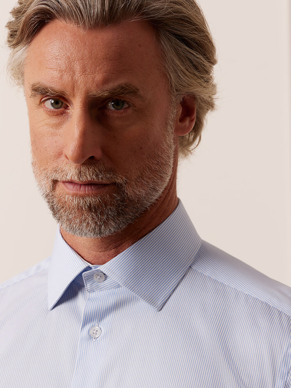 NIEBIESKA KOSZULA ROMA DŁUGI RĘKAW - 5