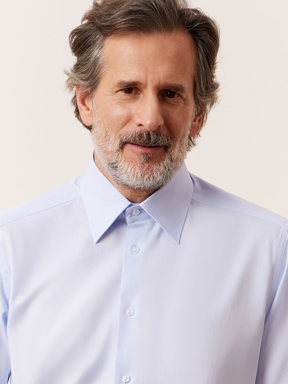 NIEBIESKA KOSZULA HAGA DŁUGI RĘKAW - 4