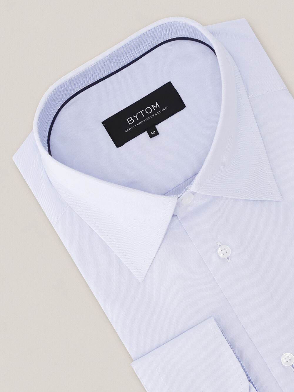 NIEBIESKA KOSZULA HAGA DŁUGI RĘKAW - 3