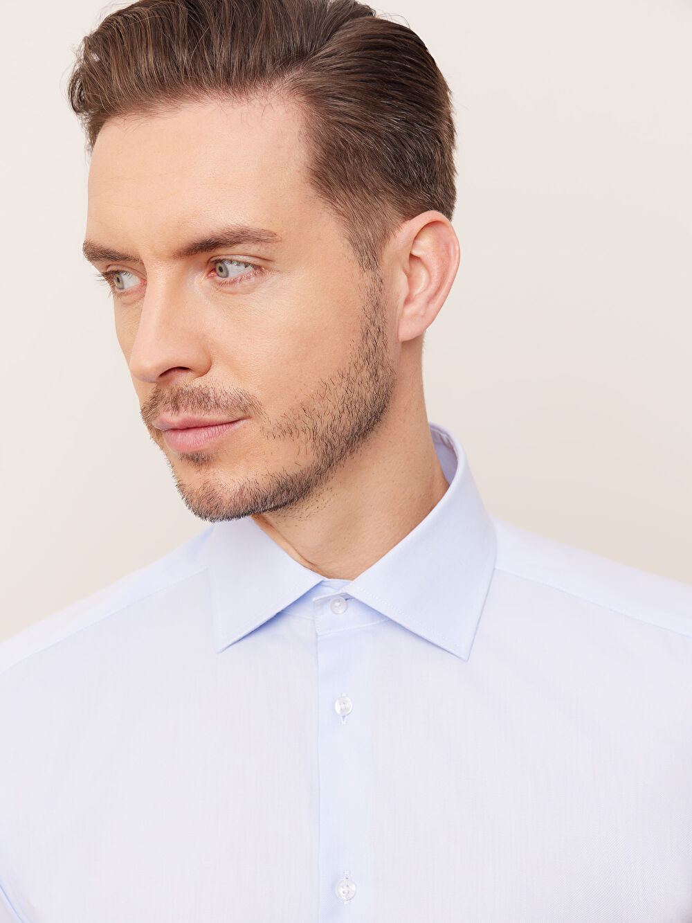 NIEBIESKA KOSZULA ROMA DŁUGI RĘKAW - 5