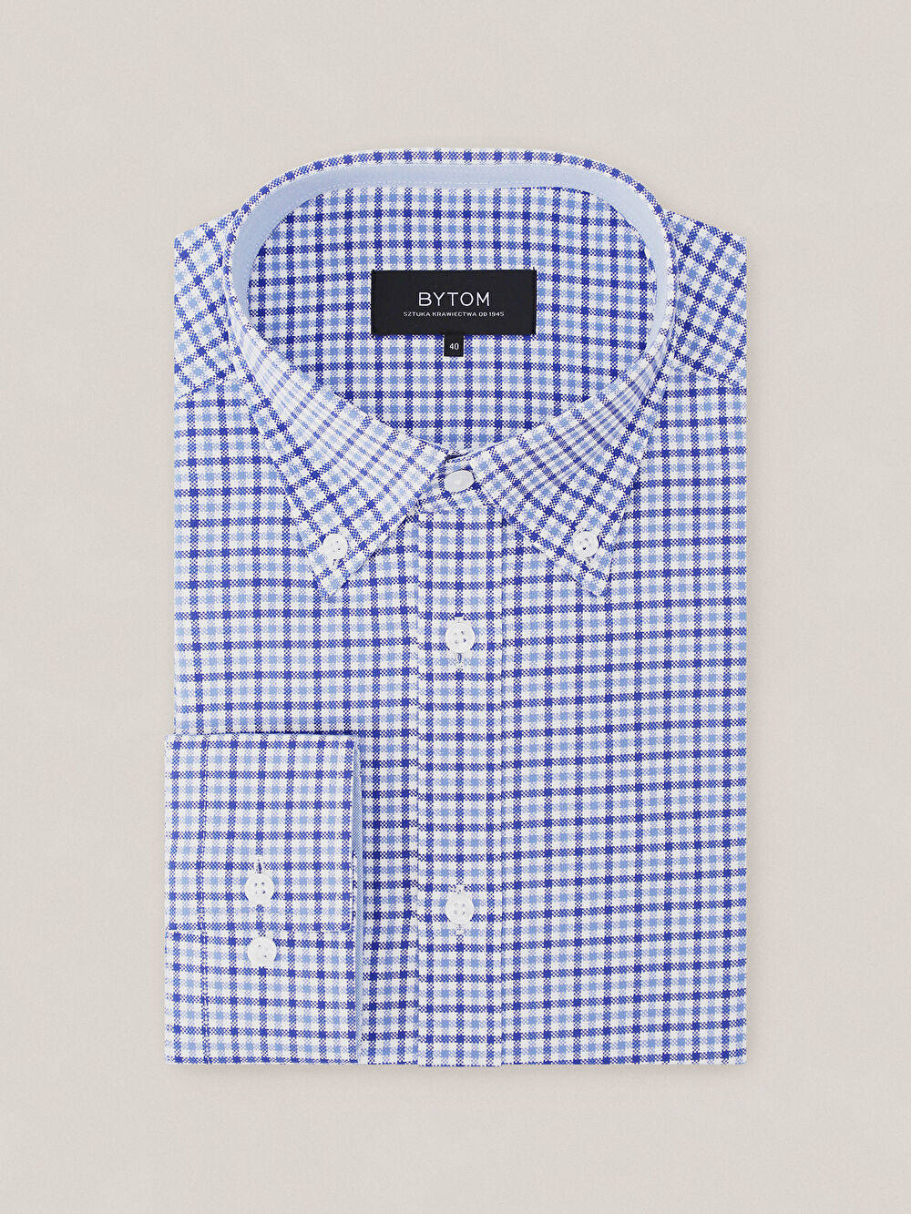 NIEBIESKA KOSZULA MALMO DŁUGI RĘKAW - 2