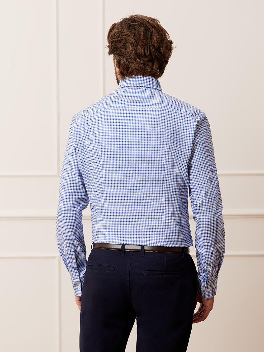 NIEBIESKA KOSZULA MALMO DŁUGI RĘKAW - 4