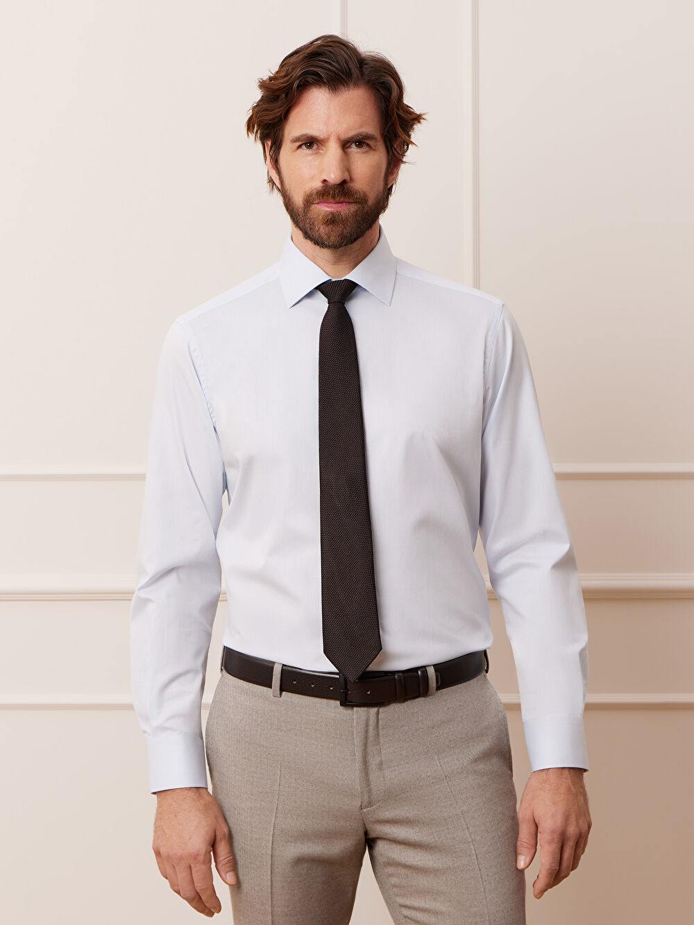 NIEBIESKA KOSZULA ROMA DŁUGI RĘKAW - 4