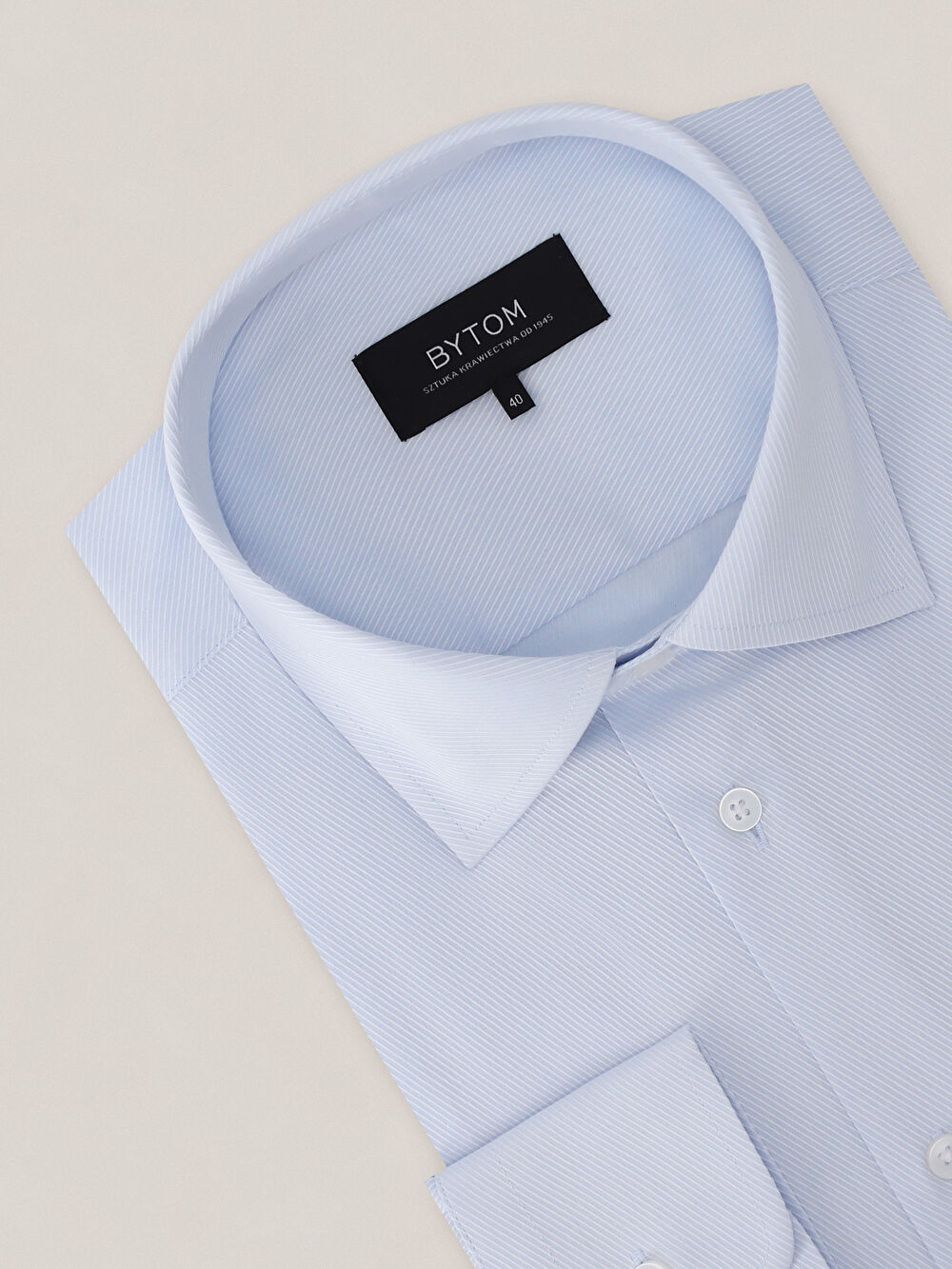 NIEBIESKA KOSZULA ROMA DŁUGI RĘKAW - 2