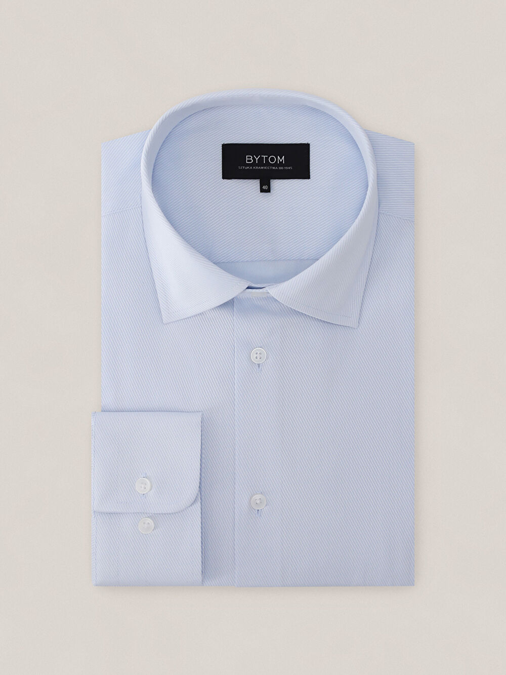 NIEBIESKA KOSZULA ROMA DŁUGI RĘKAW