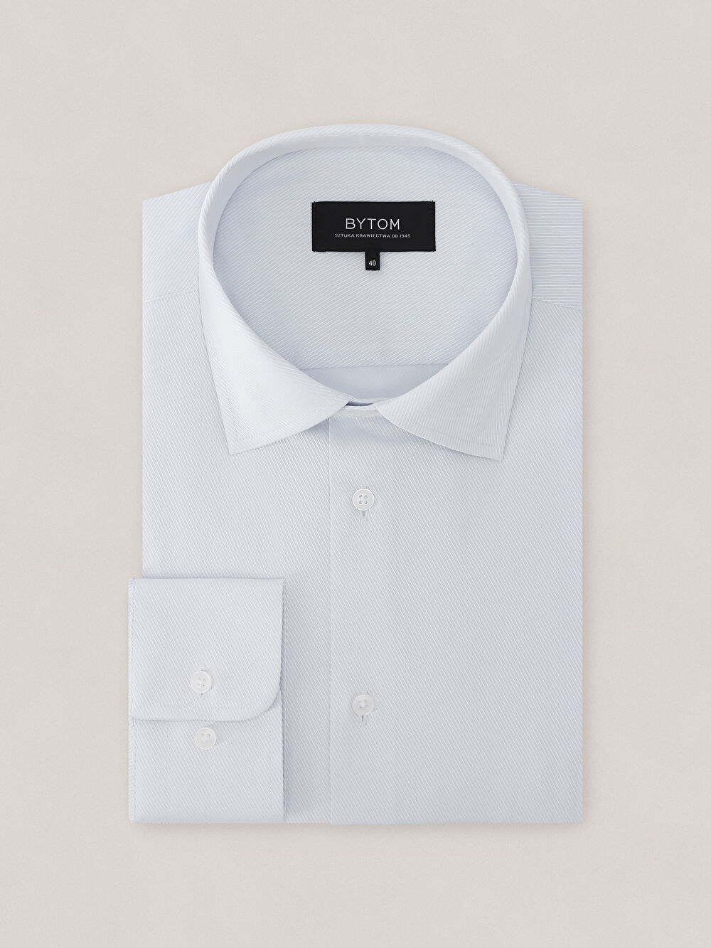 NIEBIESKA KOSZULA ROMA DŁUGI RĘKAW - 2