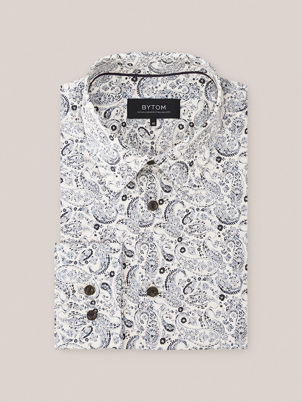 BIAŁA KOSZULA MALMO DŁUGI RĘKAW - 2