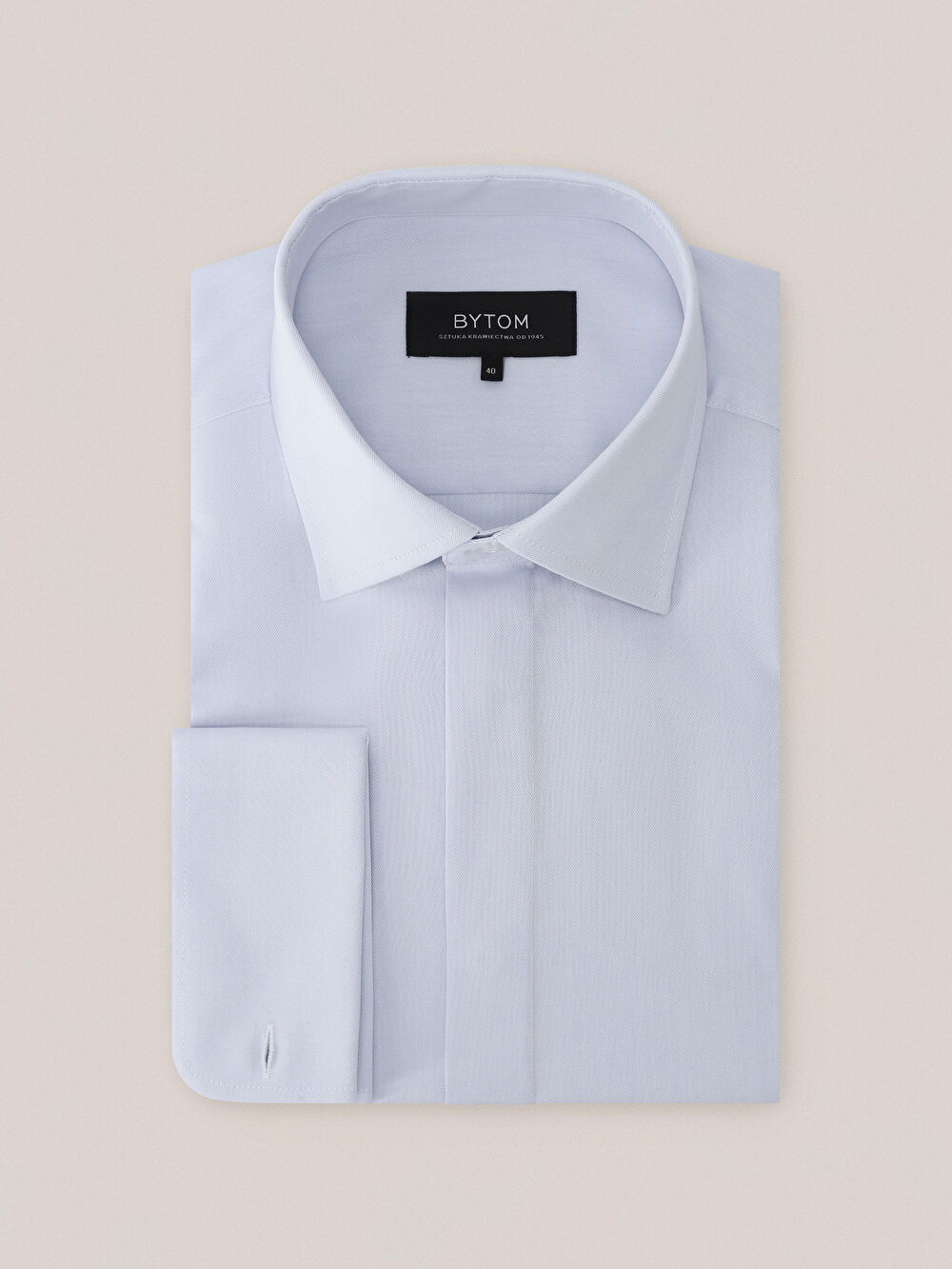 NIEBIESKA KOSZULA ROMA DŁUGI RĘKAW