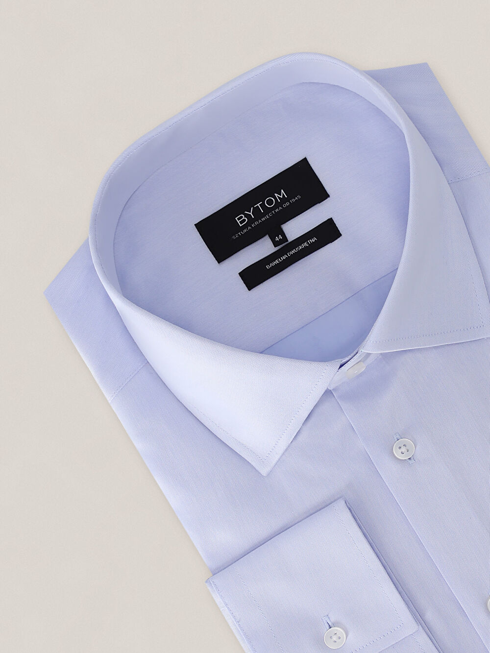 NIEBIESKA KOSZULA ROMA DŁUGI RĘKAW - 3