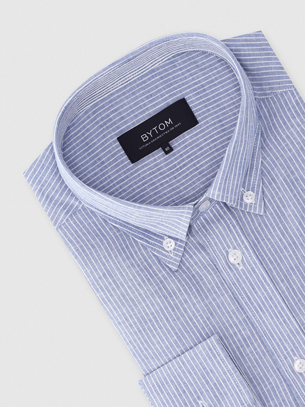 NIEBIESKA KOSZULA MALMO DŁUGI RĘKAW - 3