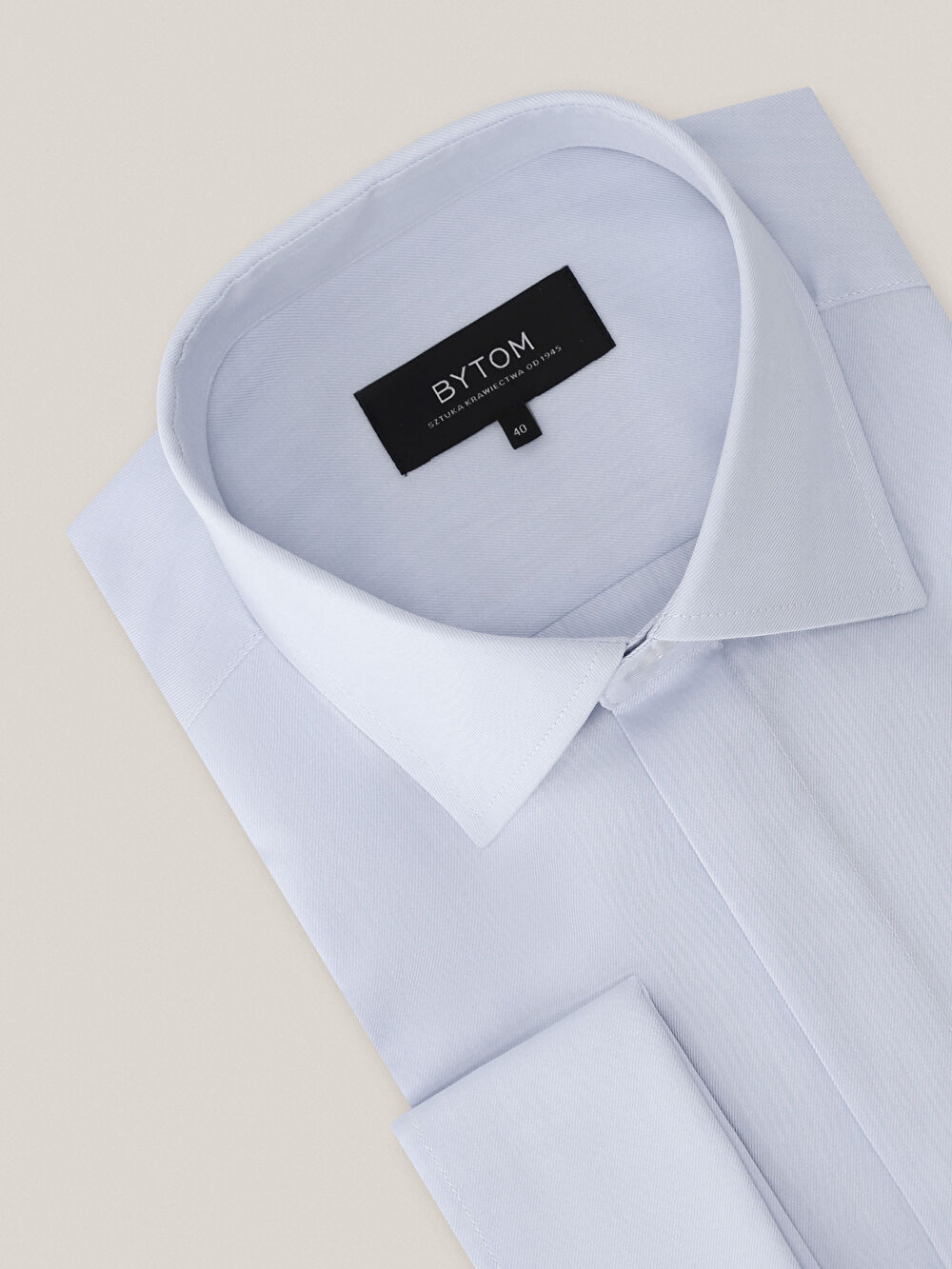 NIEBIESKA KOSZULA ROMA DŁUGI RĘKAW - 3