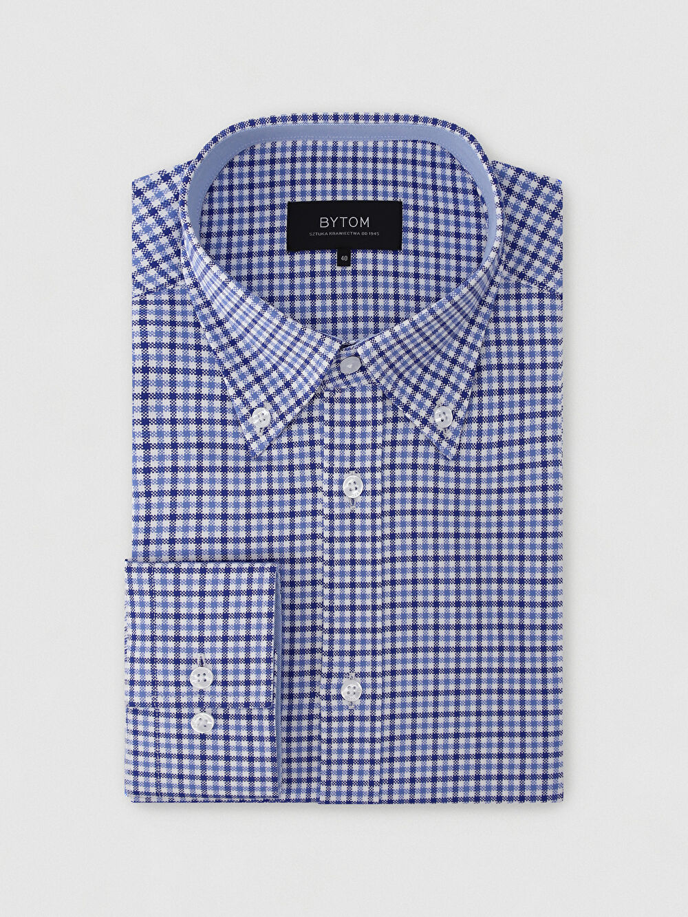 NIEBIESKA KOSZULA MALMO DŁUGI RĘKAW - 2