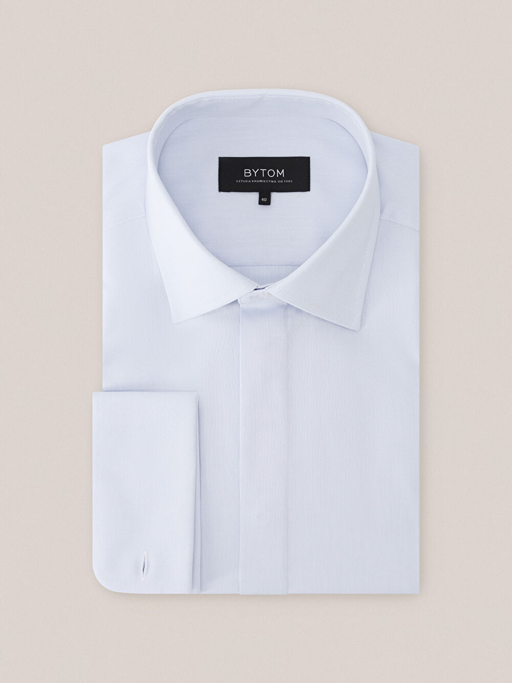 NIEBIESKA KOSZULA ROMA DŁUGI RĘKAW - 2