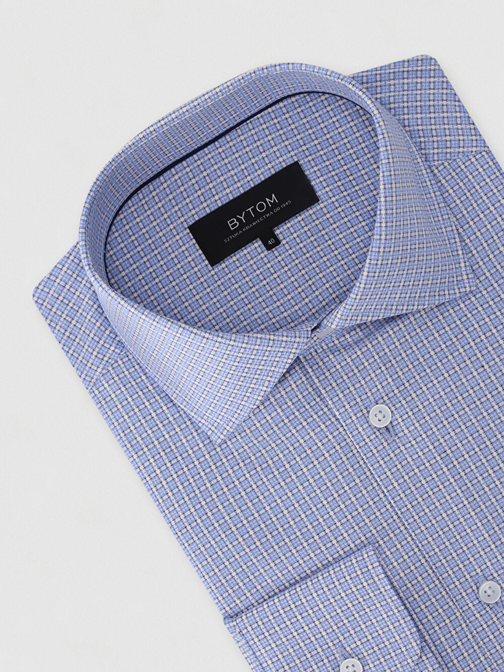 NIEBIESKA KOSZULA BRAGA DŁUGI RĘKAW - 3