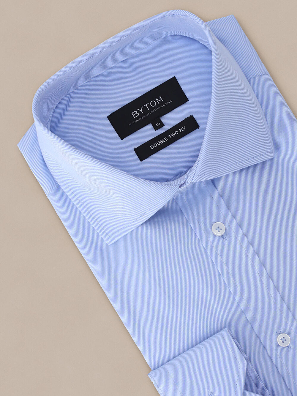 NEBIESKA KOSZULA MONACO DŁUGI RĘKAW - 2