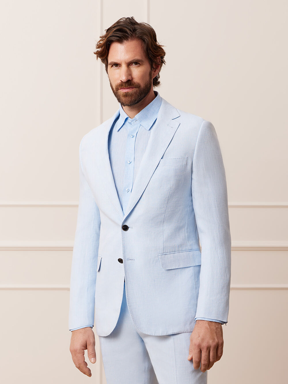 NIEBIESKA MARYNARKA TURYN DO GARNITURU - MIKSUJ I ŁĄCZ - 4