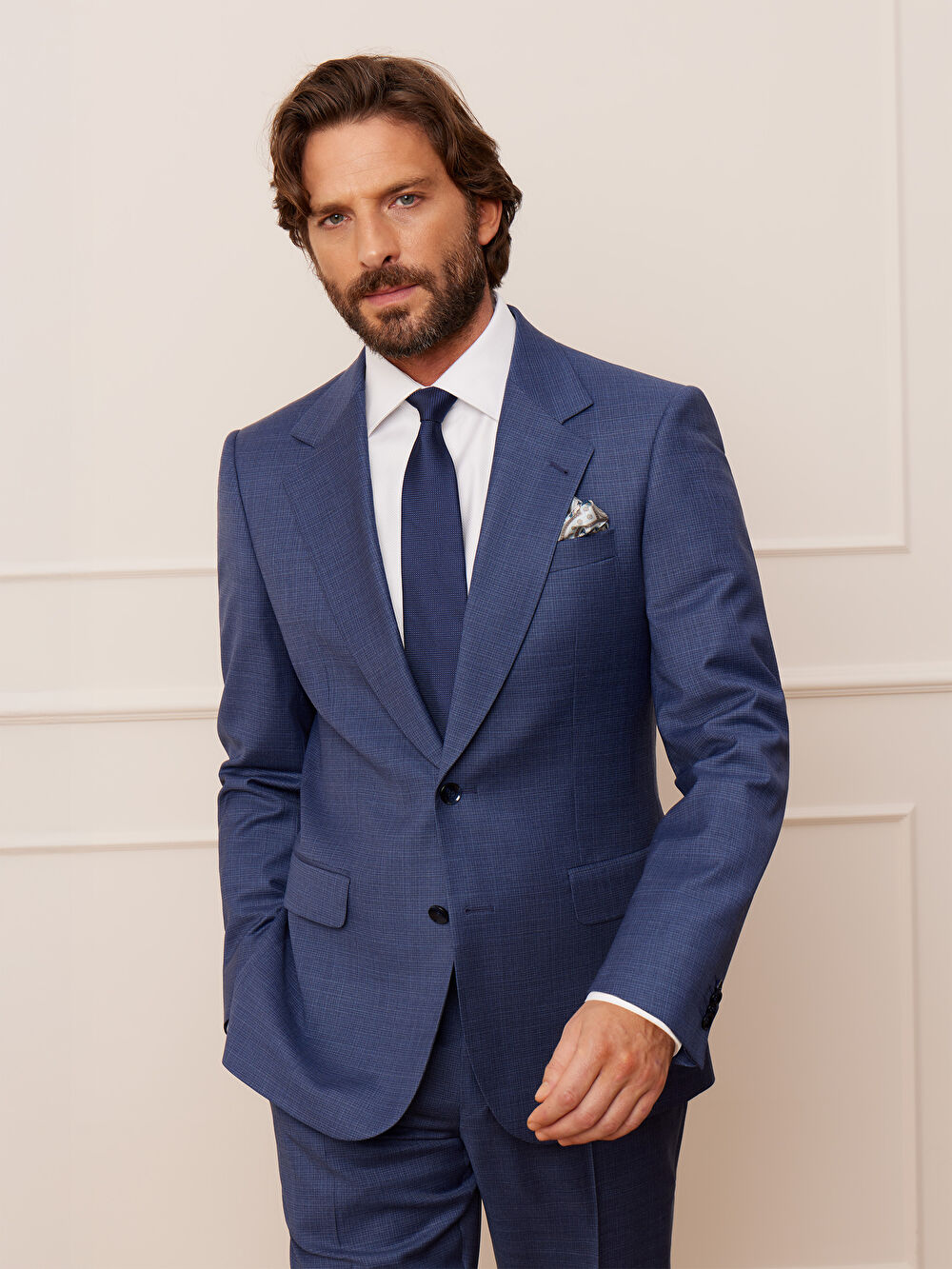 NIEBIESKA MARYNARKA TURYN DO GARNITURU - MIKSUJ I ŁĄCZ - 2