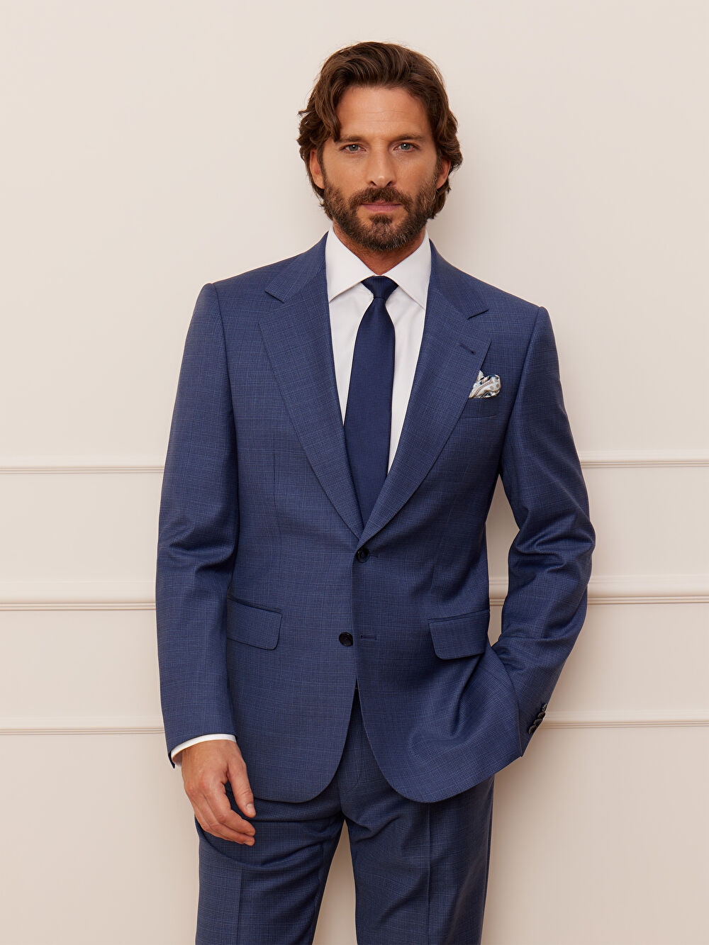 NIEBIESKA MARYNARKA TURYN DO GARNITURU - MIKSUJ I ŁĄCZ - 6