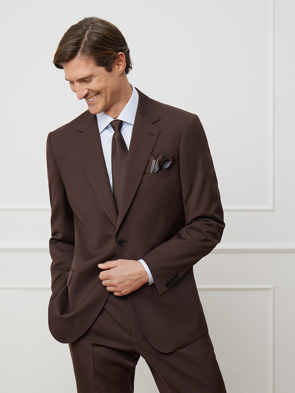 BRĄZOWA MARYNARKA BARI DO GARNITURU - MIKSUJ I ŁĄCZ - 3