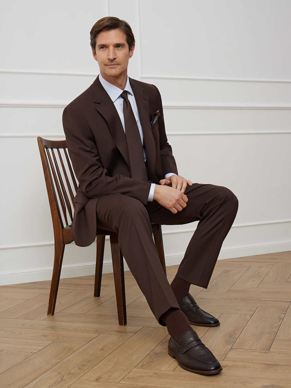 BRĄZOWA MARYNARKA BARI DO GARNITURU - MIKSUJ I ŁĄCZ - 7