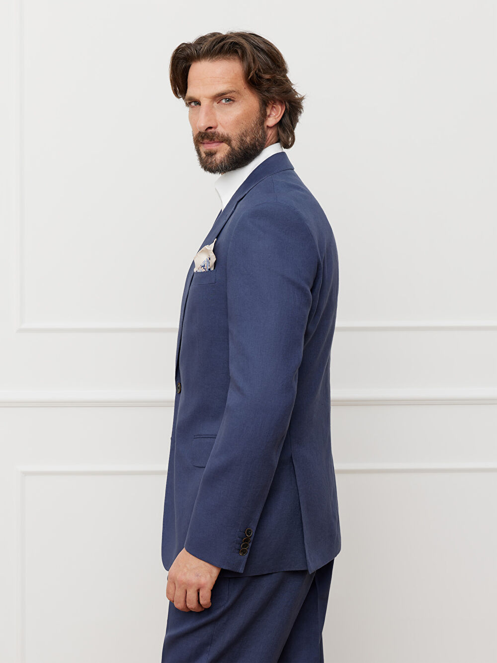 NIEBIESKA MARYNARKA TURYN DO GARNITURU - MIKSUJ I ŁĄCZ - 3