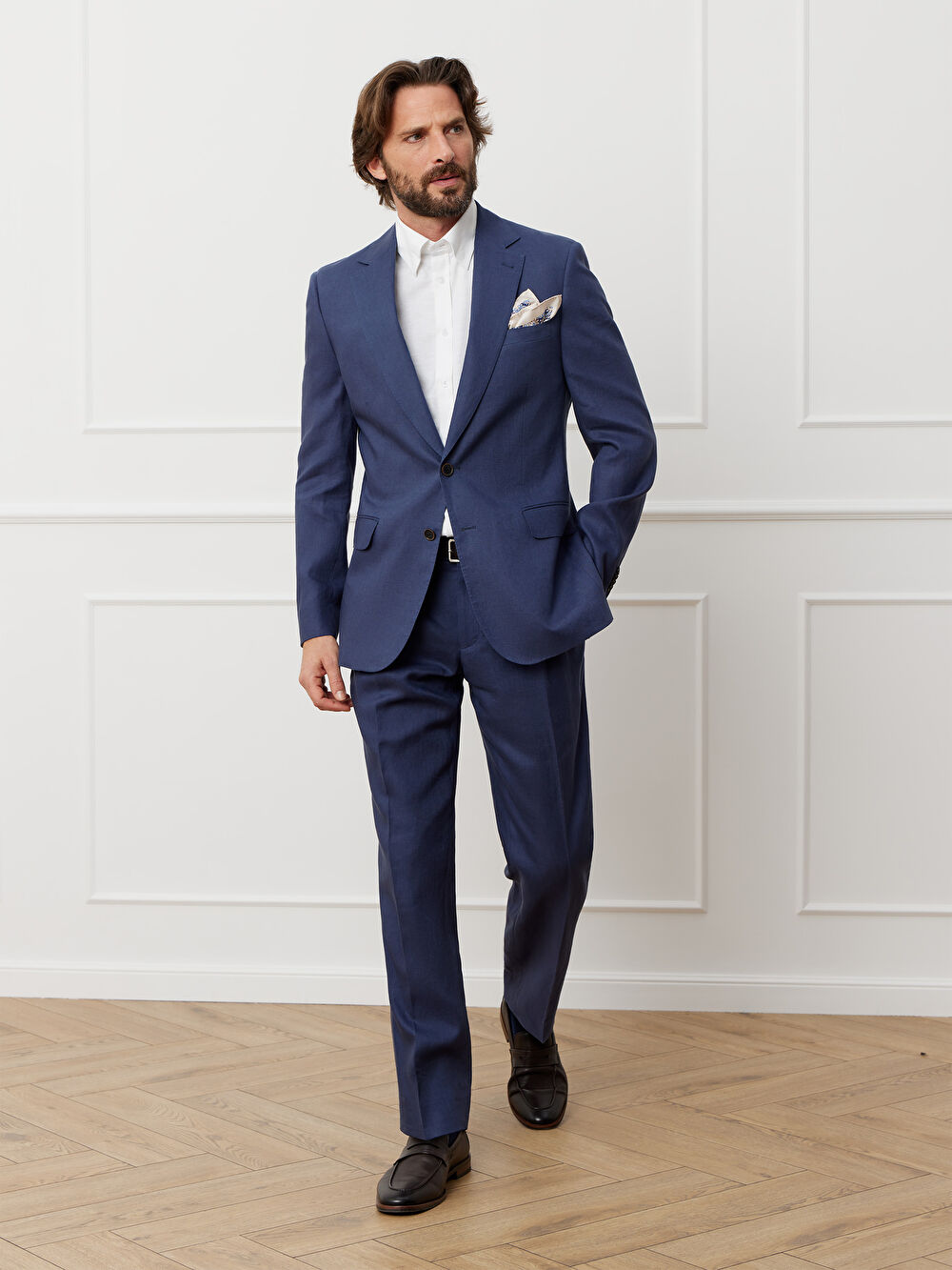 NIEBIESKA MARYNARKA TURYN DO GARNITURU - MIKSUJ I ŁĄCZ