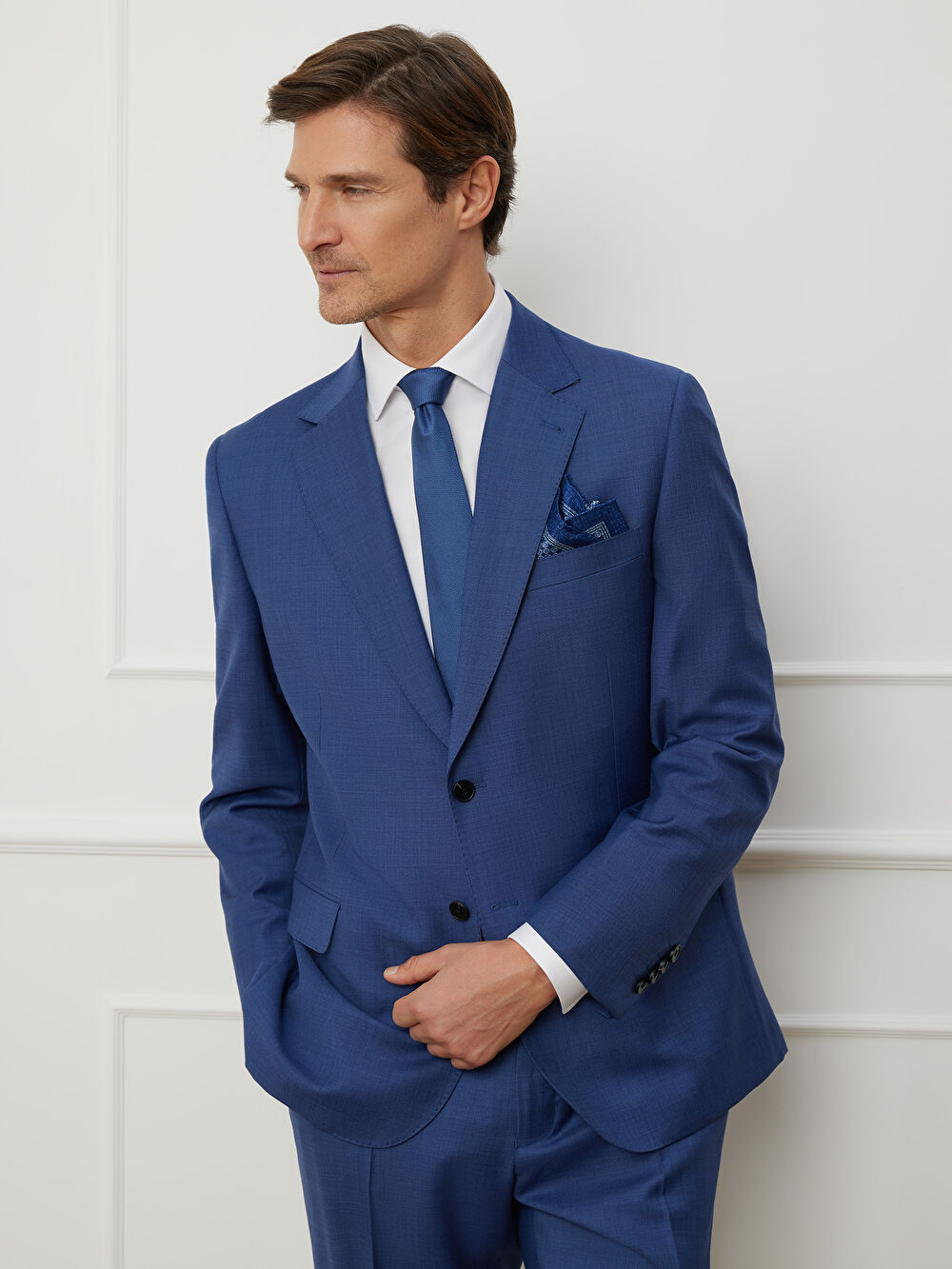 NIEBIESKA MARYNARKA TURYN DO GARNITURU - MIKSUJ I ŁĄCZ - 3