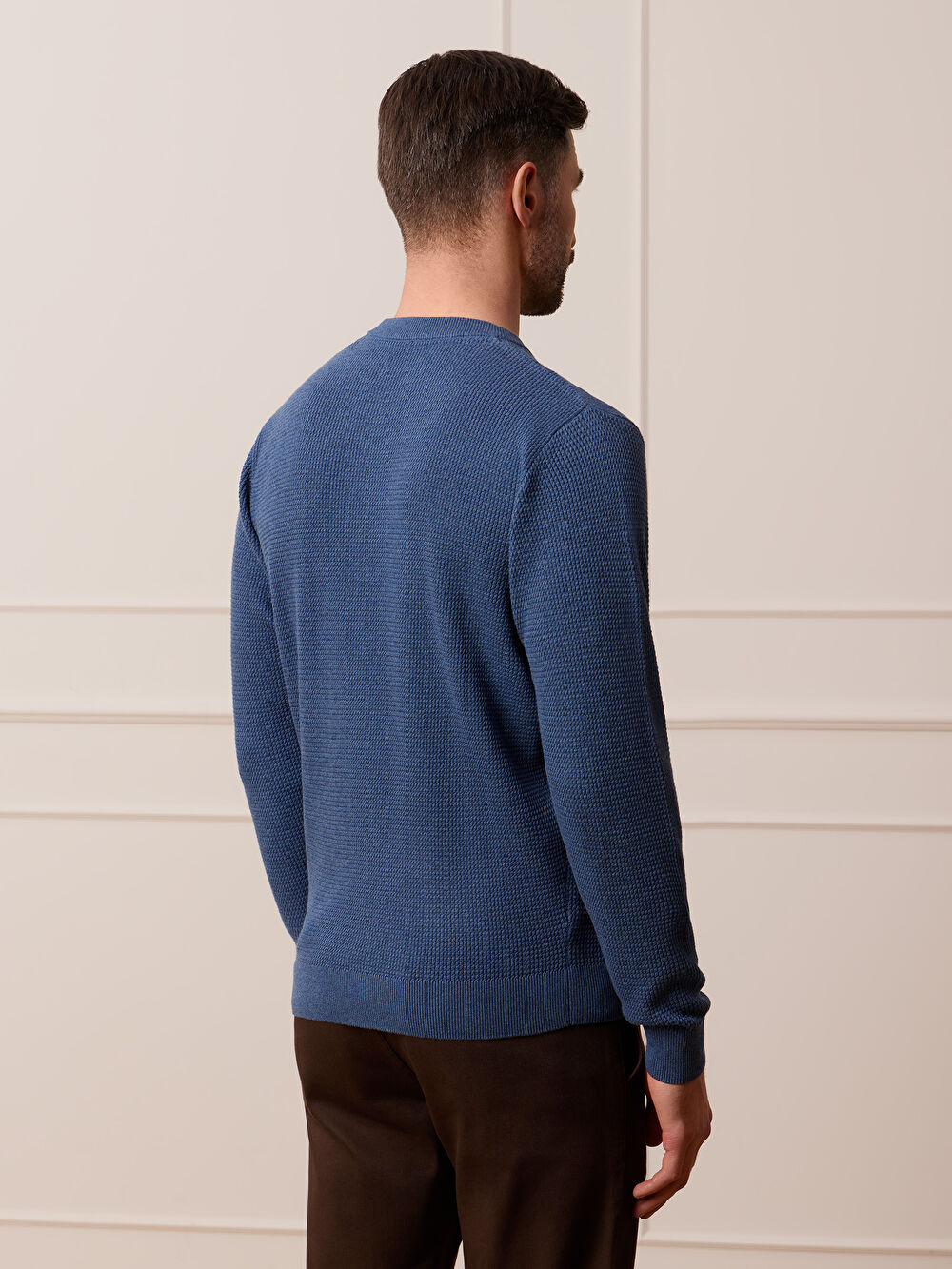 NIEBIESKI SWETER MURNEEN - 8