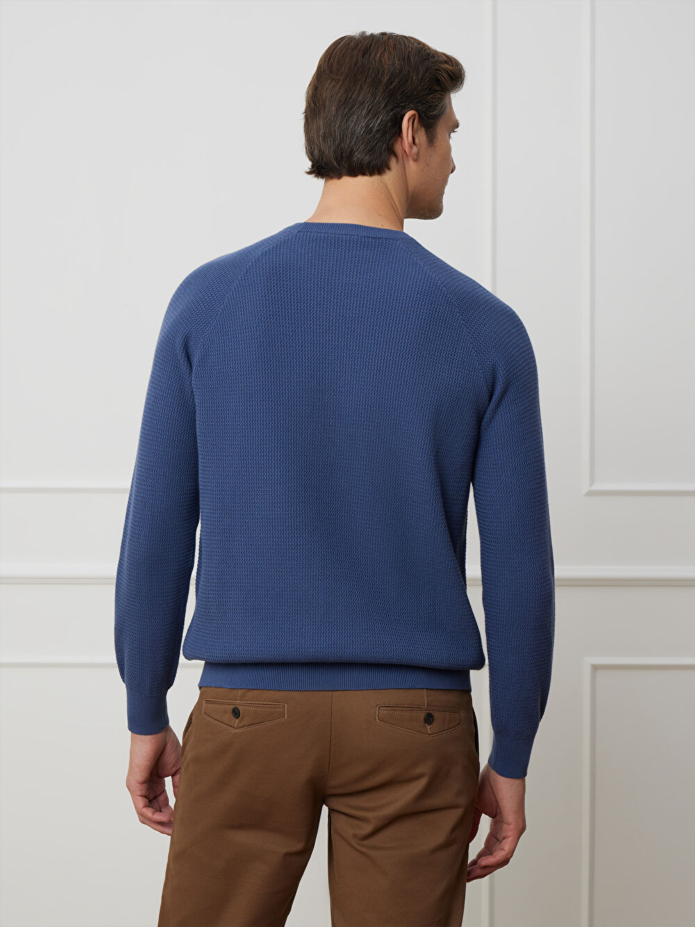 NIEBIESKI SWETER KINLAY - 3