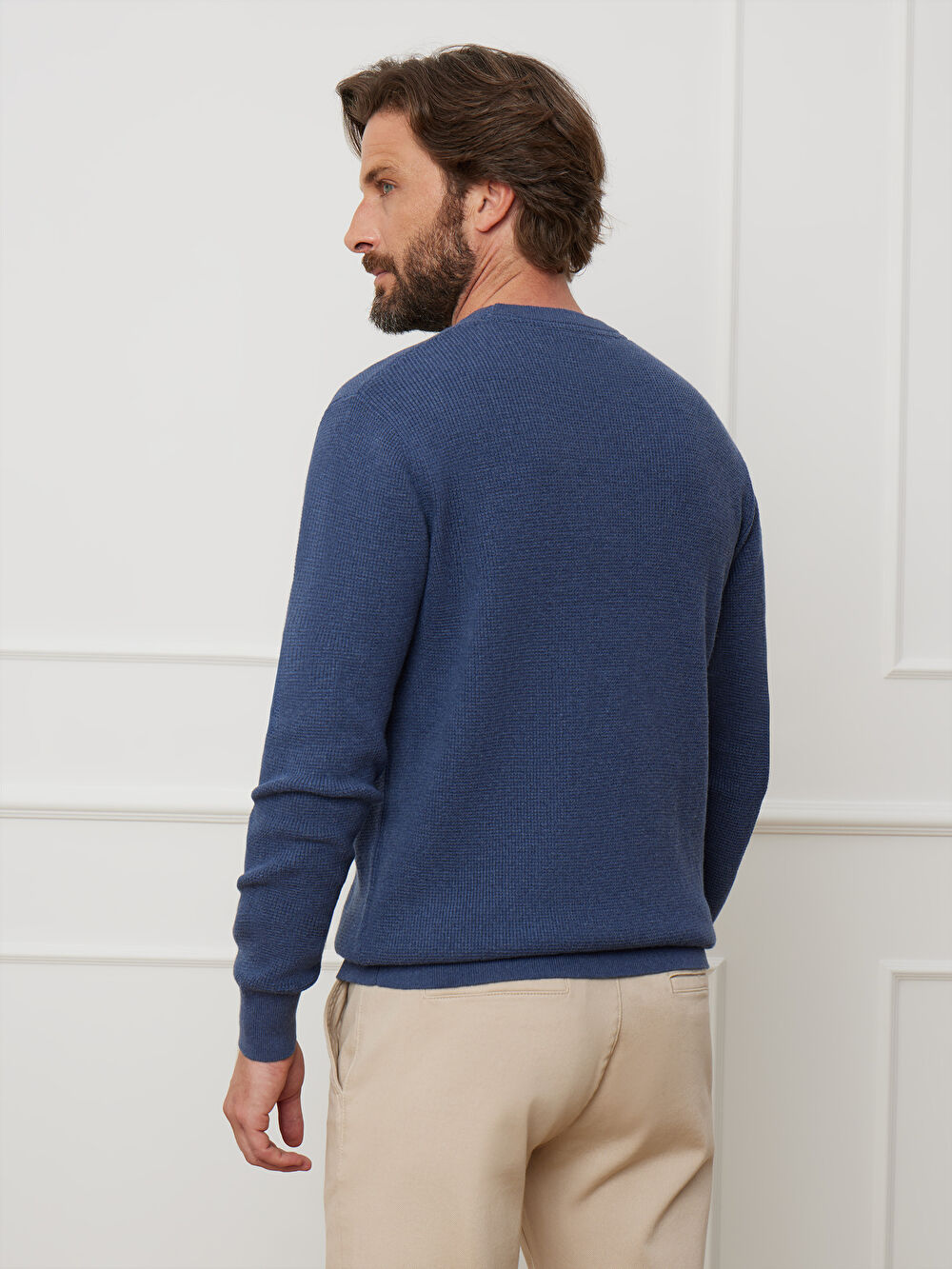 NIEBIESKI SWETER GERALD - 3