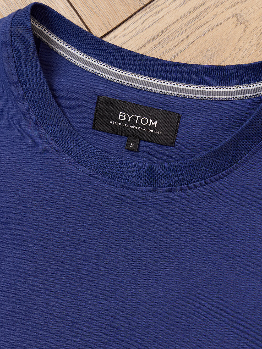 NIEBIESKI T-SHIRT BELSAY - 3