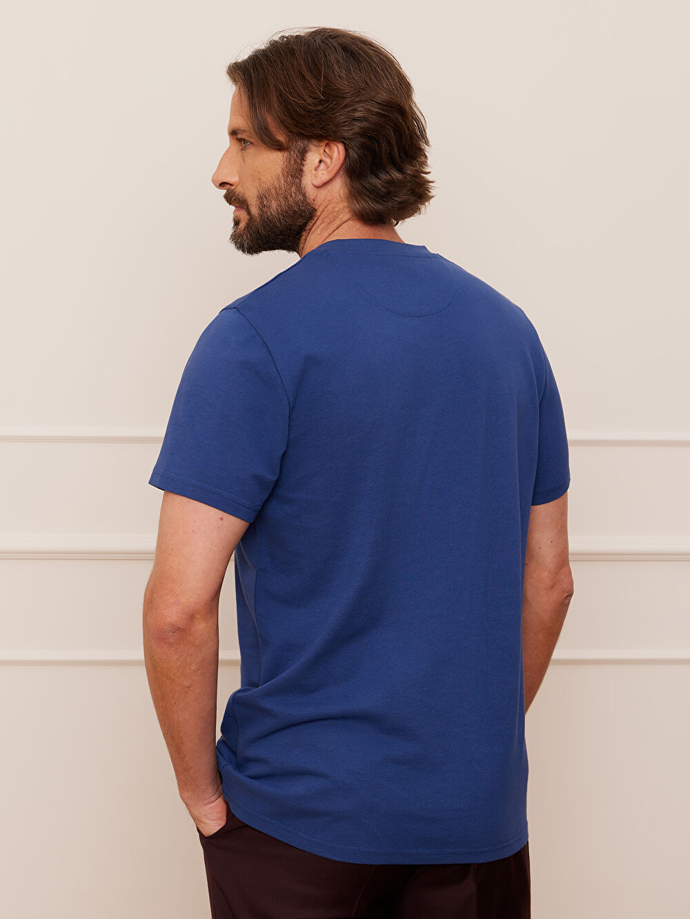 NIEBIESKI T-SHIRT CRISSMOD - 2