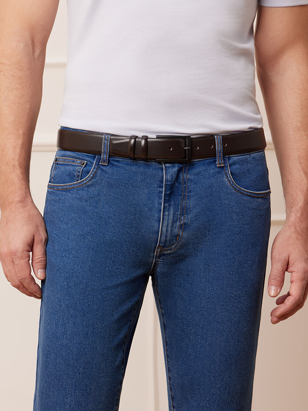 NIEBIESKIE JEANSY VARVET - 5