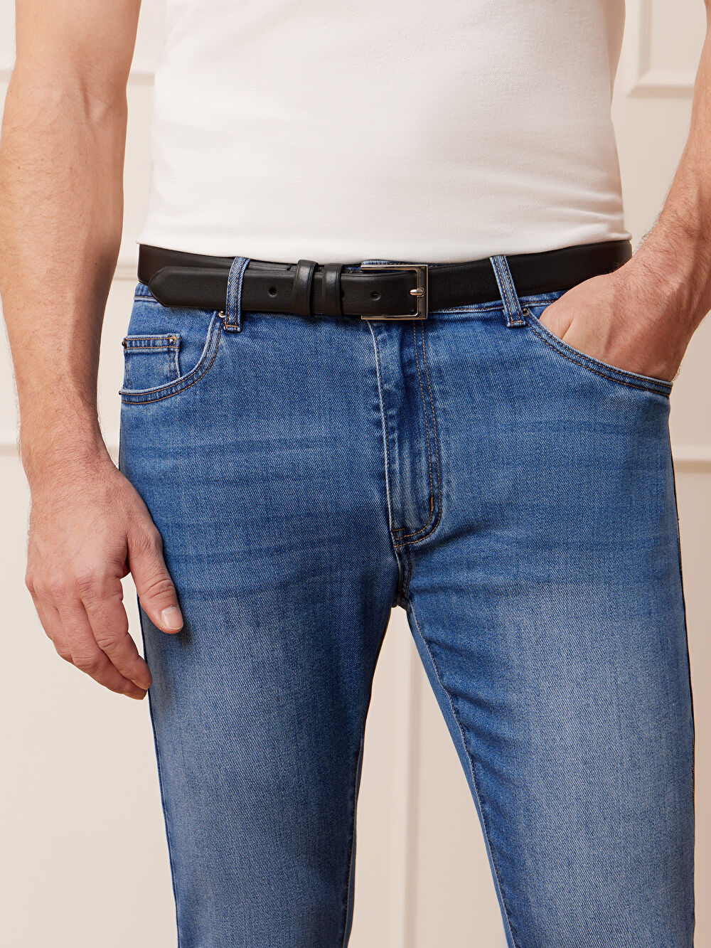 NIEBIESKIE JEANSY KARMAS - 5