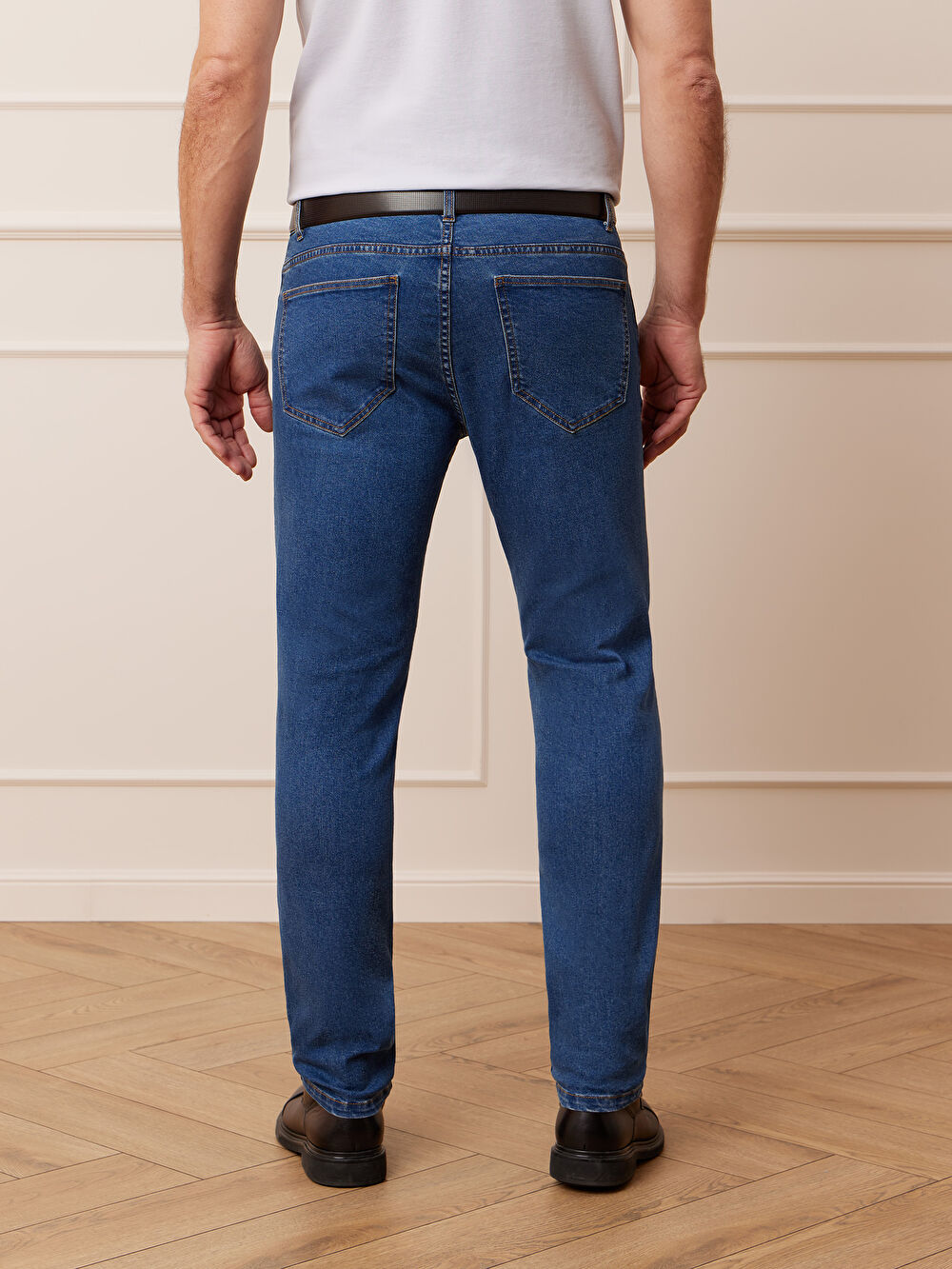 NIEBIESKIE JEANSY VARVET - 6