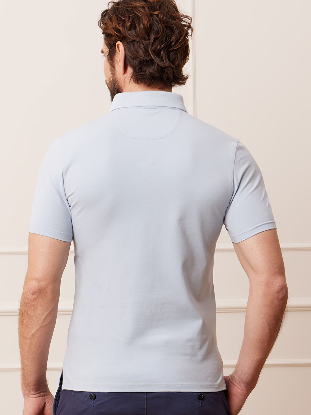 NIEBIESKIE POLO SISLEY - 5