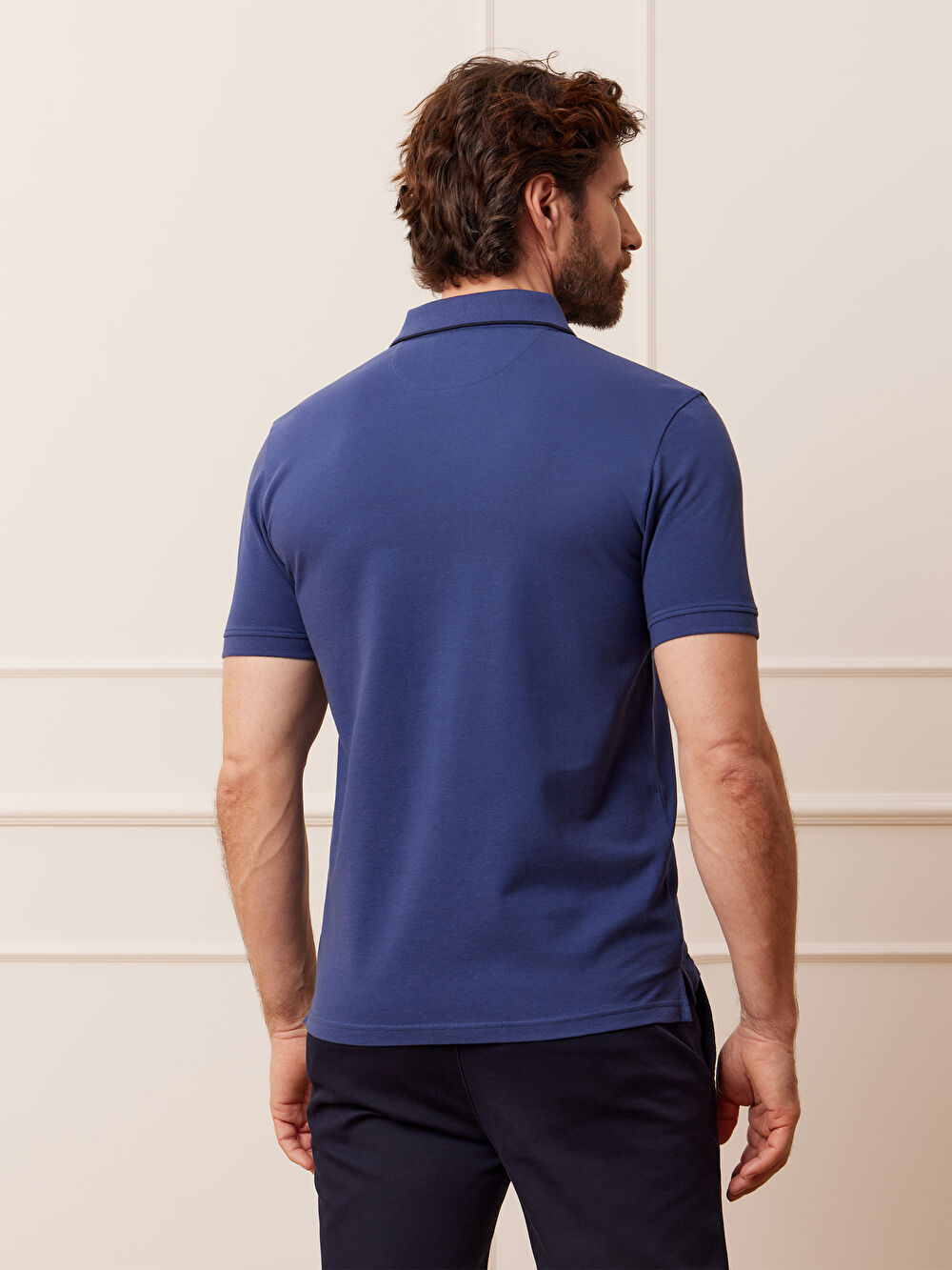 NIBIESKIE POLO SOTERINN - 4