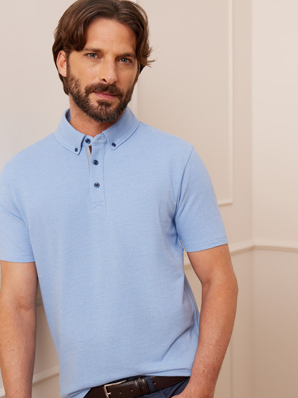 NIEBIESKIE POLO ENNIS - 4