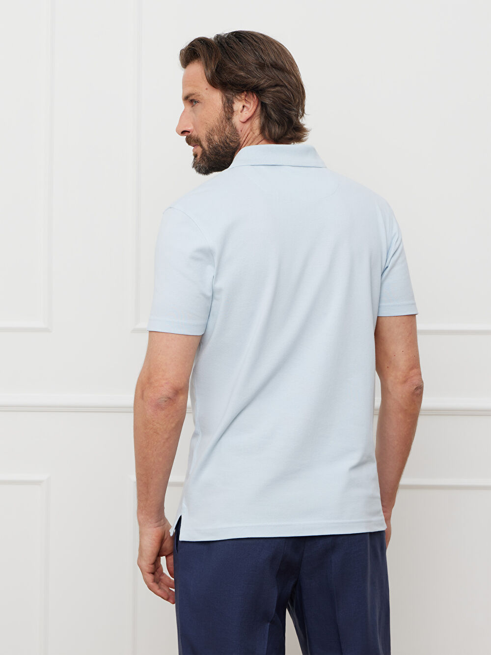 NIEBIESKIE POLO NEWIN - 3