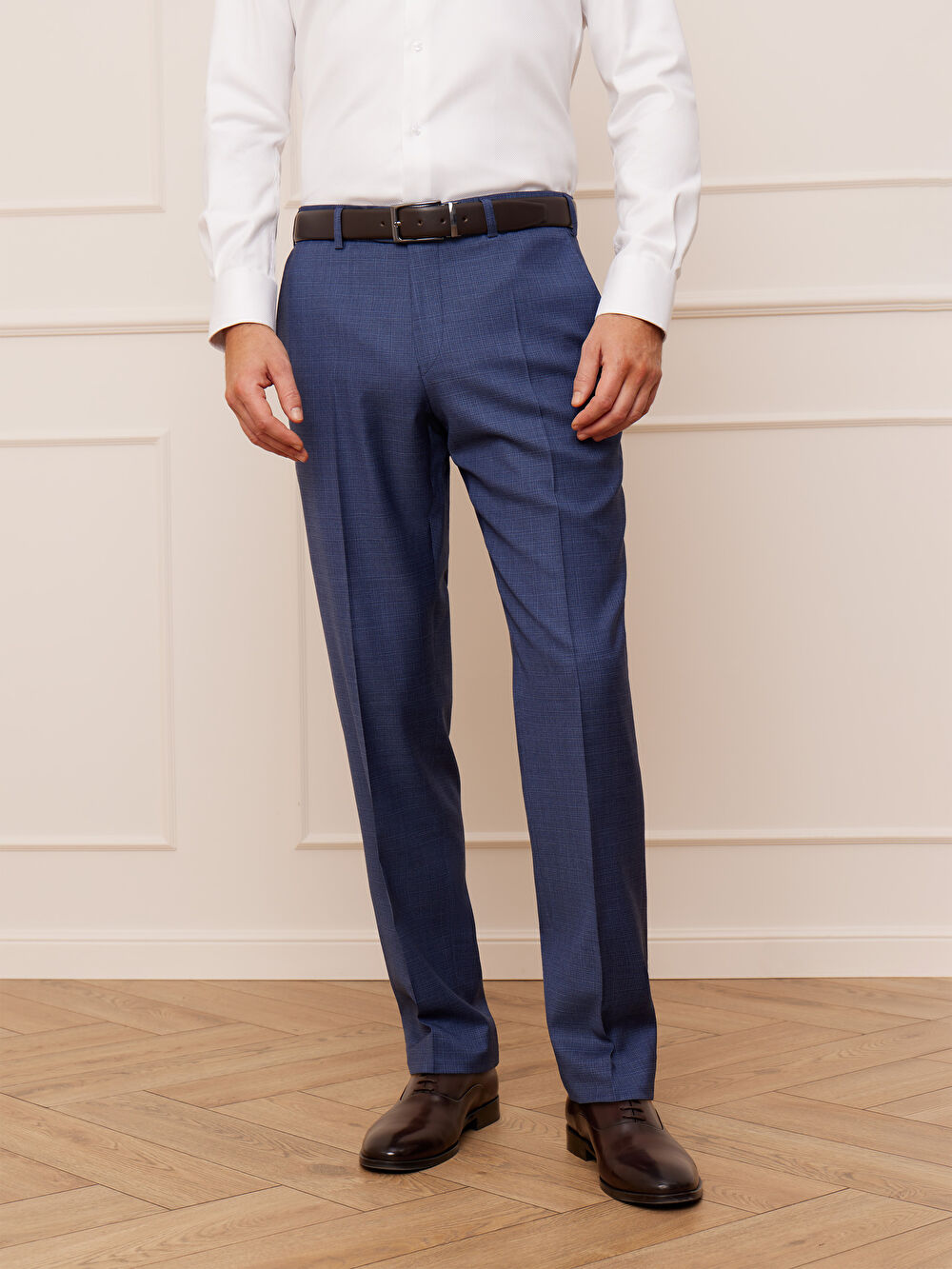 NIEBIESKIE SPODNIE DO GARNITURU - MIKSUJ I ŁĄCZ