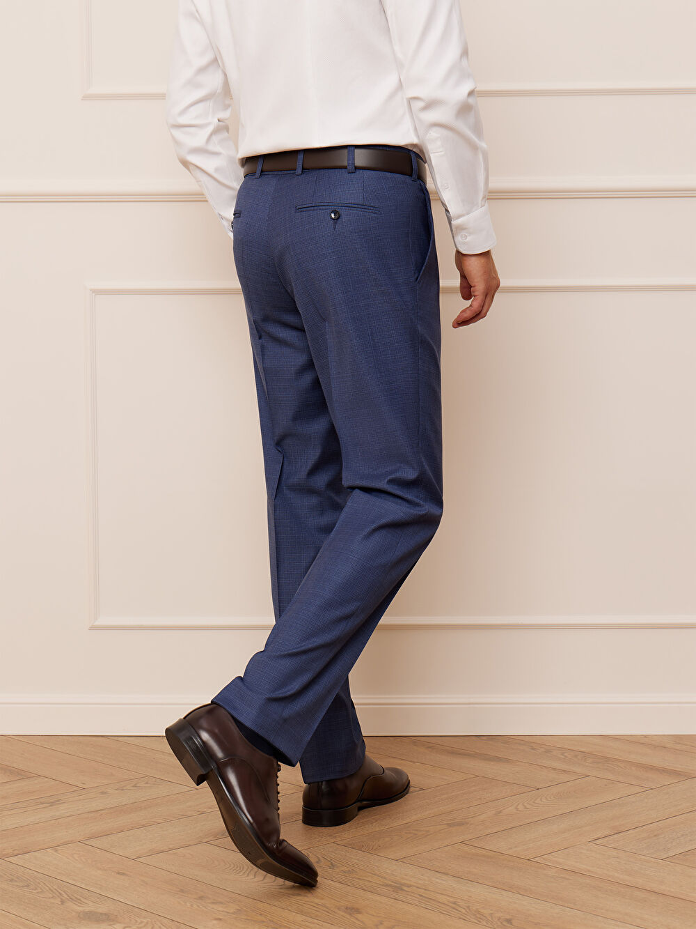 NIEBIESKIE SPODNIE DO GARNITURU - MIKSUJ I ŁĄCZ - 3